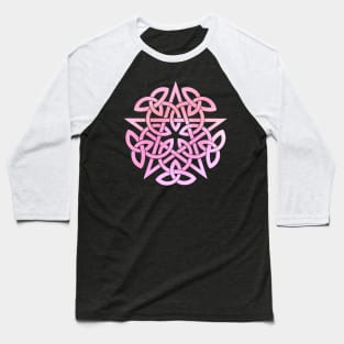 Pentagram. Celtic knot Baseball T-Shirt